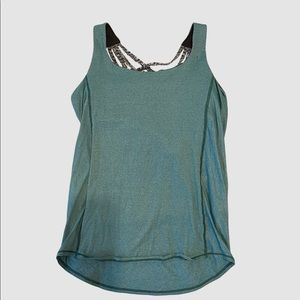Lululemon athletic wear tank with built in sports bra